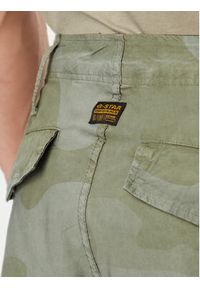 G-Star RAW - G-Star Raw Spodnie materiałowe MA1 Cargo D26945-E520 Zielony jasny Tapered Fit. Kolor: zielony. Materiał: syntetyk #2