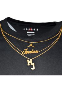 Koszulka Jordan Heritage Chain T-shirt Wmns Core Black. Kolor: czarny