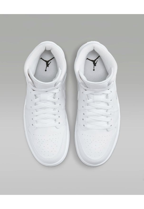 Nike Jordan 1 Sneakersy damskie. Kolor: biały
