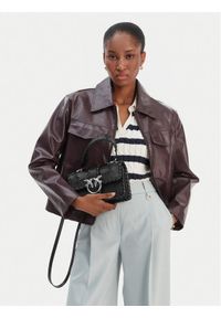 Pinko - PINKO Torebka Love One Mini Cl. AI 25-26 PLTT 100059 A2OR Czarny. Kolor: czarny. Materiał: skórzane #1