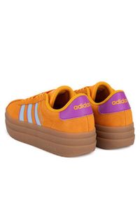Adidas - adidas Sneakersy VL COURT BOLD IH8090 Pomarańczowy. Kolor: pomarańczowy. Materiał: zamsz, skóra #3