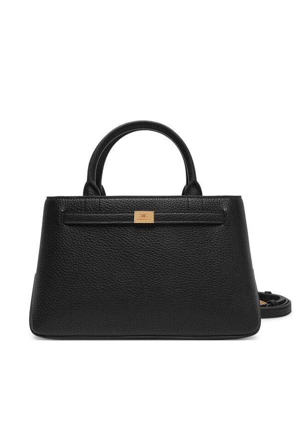 Torebka Elisabetta Franchi. Kolor: czarny