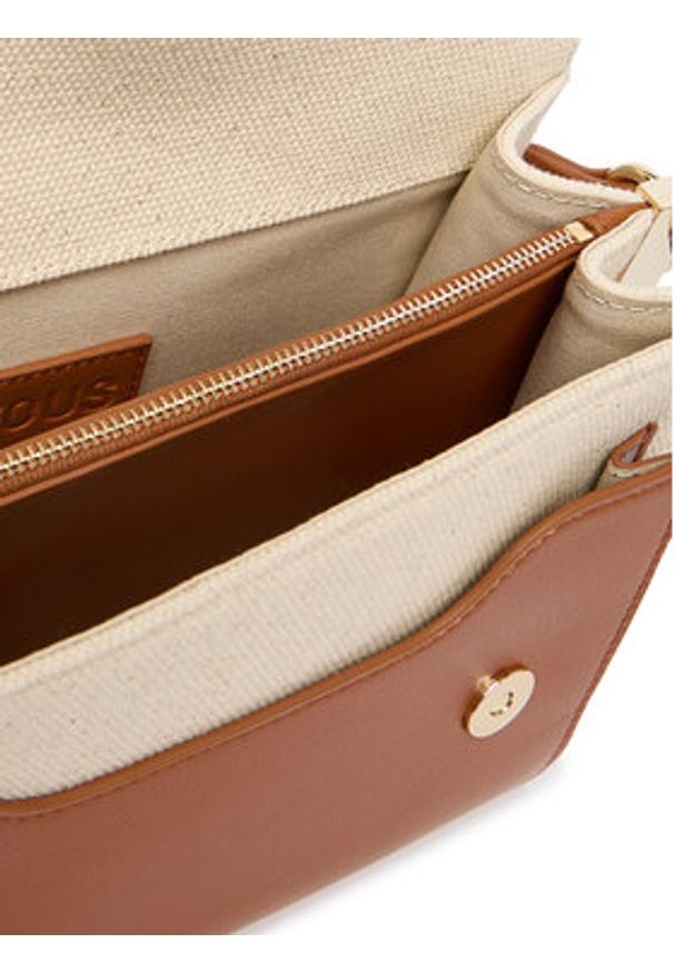 Tous - TOUS Torebka BANDOLERA M. AUDREE CANVAS 2002202743 Brązowy. Kolor: brązowy