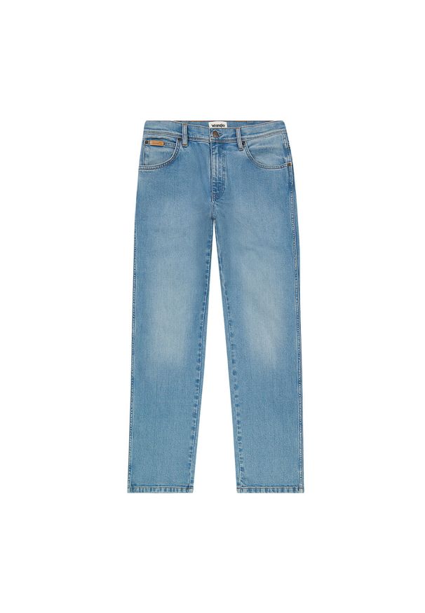 Wrangler - WRANGLER TEXAS MĘSKIE SPODNIE JEANSOWE JEANS DŻINSOWE CLEVER BLUE 112350816 W121018004