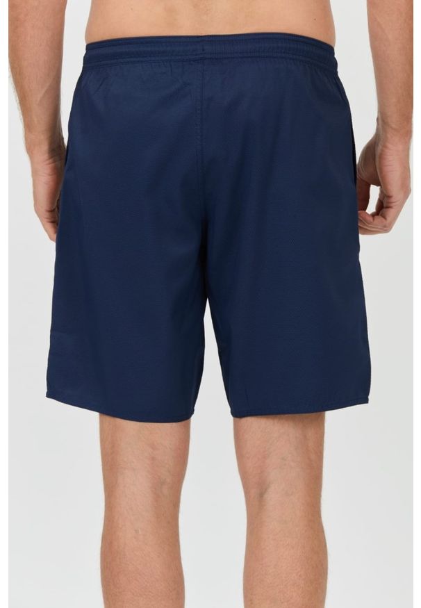 Emporio Armani - EMPORIO ARMANI Granatowe męskie kąpielówki De bain logo brodé, Rozmiar 54. Kolor: niebieski