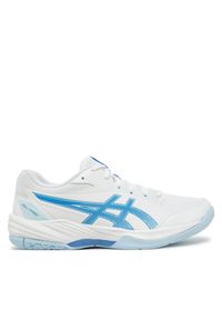 Buty halowe Asics. Kolor: biały