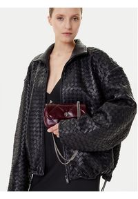 Tory Burch Torebka 169327 Bordowy. Kolor: czerwony. Materiał: skórzane #5
