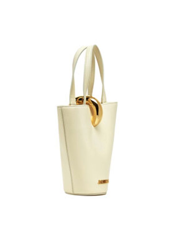 JACQUEMUS Torebka Le Petit Bambol 24H243BA389-3173 Écru. Materiał: skórzane