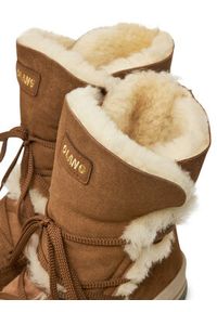 Olang Śniegowce Tanya 85 Brązowy. Kolor: brązowy. Materiał: zamsz, skóra #2