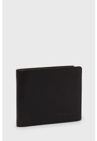 Samsonite Portfel skórzany męski kolor brązowy. Kolor: brązowy. Materiał: skóra. Wzór: gładki #4