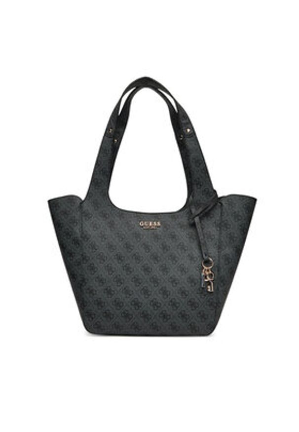 Guess Torebka Calista HWSG73 34220 Szary. Kolor: szary. Materiał: skórzane