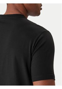Karl Lagerfeld - KARL LAGERFELD T-Shirt 755780 561235 Czarny Regular Fit. Typ kołnierza: dekolt w karo. Kolor: czarny. Materiał: bawełna #2