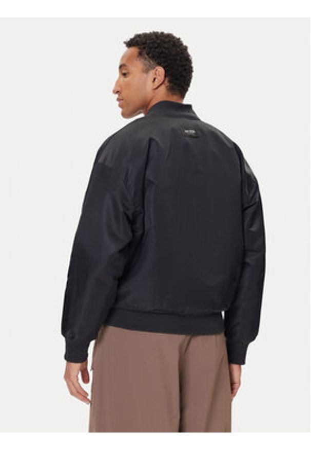 Adidas - adidas Kurtka bomber Stadium JN1825 Czarny Loose Fit. Kolor: czarny. Materiał: syntetyk