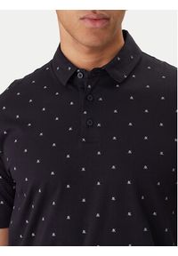 Armani Exchange Polo XM000735 AF10356 FB434 Czarny Regular Fit. Typ kołnierza: polo. Kolor: czarny. Materiał: bawełna #5