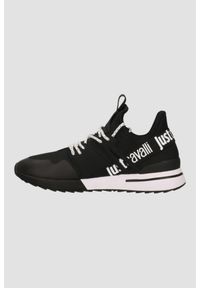 Just Cavalli - JUST CAVALLI Czarne sneakersy Fondo Action Basic, Rozmiar 43. Kolor: czarny #5