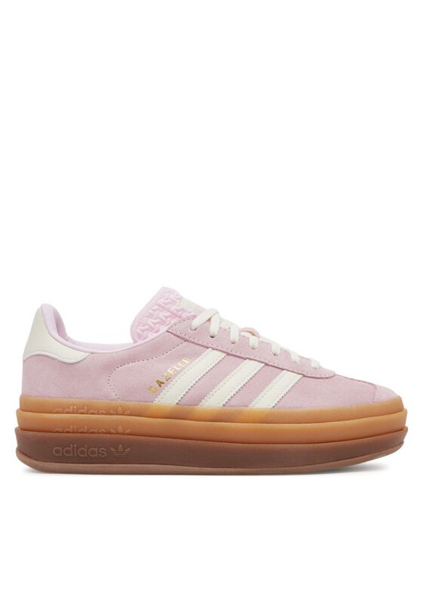 Adidas - adidas Sneakersy Gazelle Bold JQ7777 Różowy. Kolor: różowy. Materiał: zamsz, skóra. Model: Adidas Gazelle