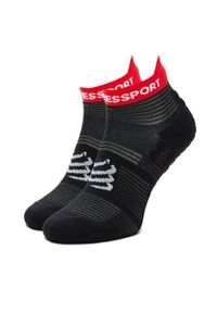 Compressport Skarpety Niskie Unisex Pro Racing Socks V4.0 Run Low XU00047B Czarny. Kolor: czarny. Materiał: materiał, poliamid. Sport: bieganie