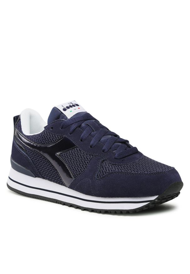 Sneakersy Diadora Olympia Platform Maxi Wn 101.178329 01 60062 Classic Navy. Kolor: niebieski. Materiał: materiał. Obcas: na platformie