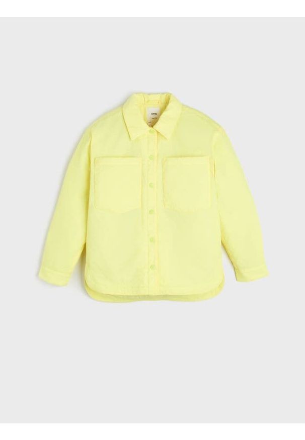 Sinsay - Kurtka przejściowa - żółty. Kolor: żółty
