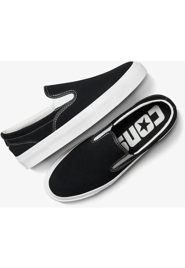 Adidasy Converse One Star Cc Slip Pro, Dla obu płci. Kolor: czarny. Materiał: zamsz, materiał