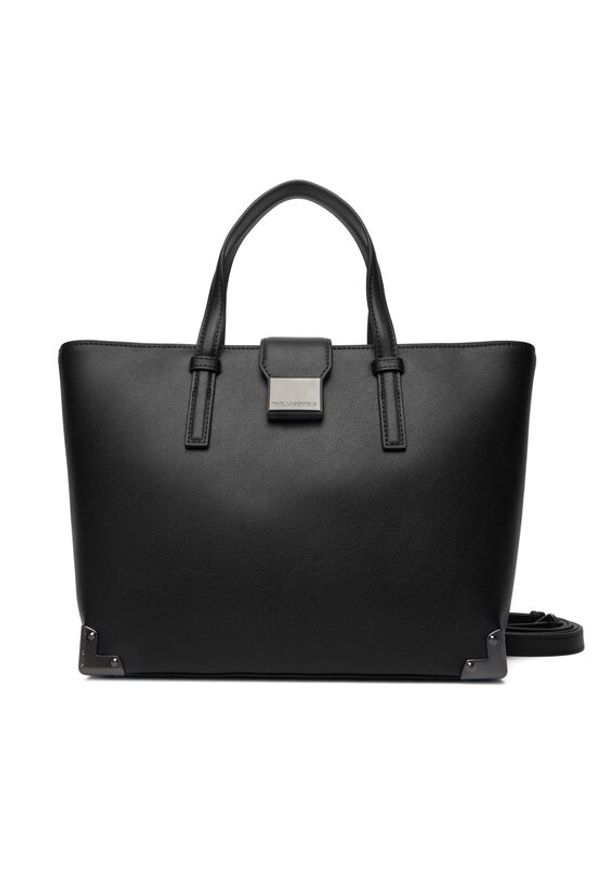 Karl Lagerfeld - KARL LAGERFELD Torebka B1W30256 Czarny. Kolor: czarny. Materiał: skórzane