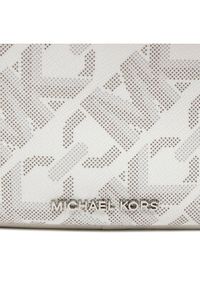 MICHAEL Michael Kors Saszetka nerka 30H3S04M0V Biały. Kolor: biały. Materiał: skóra