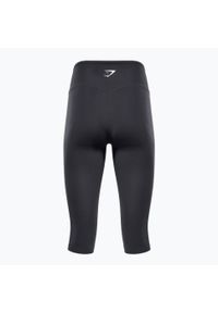 GYM SHARK - Legginsy treningowe damskie Gymshark Training Cropped. Kolor: czarny