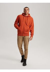 Diverse - Bluza męska DKR DSRT ZH1 B1567 - - Rozmiar: XL. Kolor: pomarańczowy. Materiał: poliester, bawełna #4
