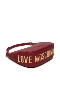 Love Moschino - LOVE MOSCHINO Torebka JC4018PP1LLT0552 Bordowy. Kolor: czerwony. Materiał: skórzane #6