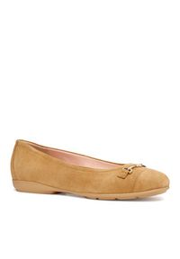 Geox Baleriny D Annytah D657NA 00021 C6001 Brązowy. Kolor: brązowy. Materiał: skóra, zamsz #2