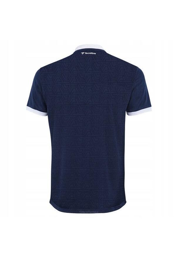 TECNIFIBRE - Koszulka polo tenisowa dziecięca Tecnifibre Team. Typ kołnierza: polo. Kolor: niebieski. Sport: tenis