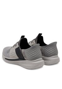 skechers - Skechers Sneakersy Slade-Ocon 210811/GRY Szary. Kolor: szary. Materiał: materiał #3