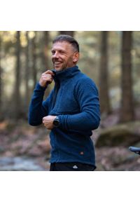 Bluza Primaloft męska Alpinus Bjoreio. Kolor: niebieski. Materiał: polar. Technologia: Primaloft. Sport: turystyka piesza