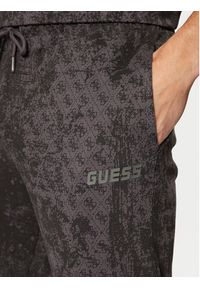 Guess Spodnie dresowe Z5RB14 K9YI1 Czarny Regular Fit. Kolor: czarny. Materiał: bawełna #5