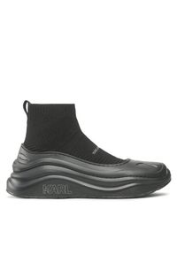 Karl Lagerfeld - KARL LAGERFELD Sneakersy KL52730 Czarny. Kolor: czarny. Materiał: materiał #1