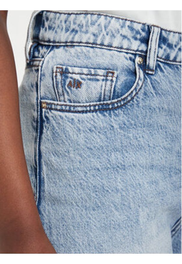 Armani Exchange Jeansy XW000100 AF21338 MB001 Niebieski Relaxed Fit. Kolor: niebieski