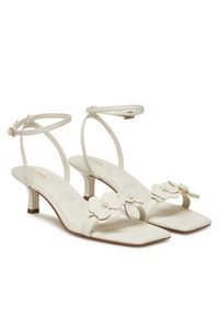 Aldo Sandały Daisyrose 13964638 Biały. Kolor: biały. Materiał: skóra #4