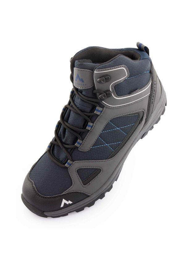 Under Armour - Wodoodporne buty trekkingowe McKinley dla mężczyzn Mid Aquabase 41. Okazja: na spacer. Kolor: niebieski. Sport: bieganie, turystyka piesza