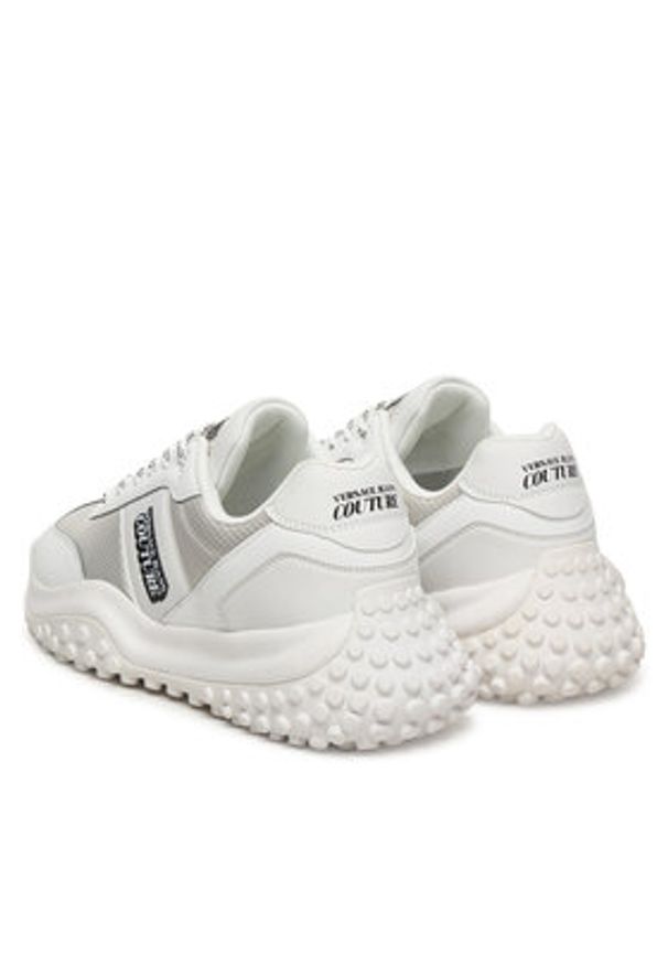 Versace Jeans Couture Sneakersy 80YA3SN4 Biały. Kolor: biały. Materiał: skóra