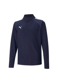 Bluza dziecięca Puma Team Liga. Kolor: niebieski, wielokolorowy, biały. Sport: piłka nożna #1