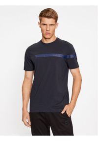 BOSS - Boss T-Shirt Tee 2 50501227 Granatowy Regular Fit. Kolor: niebieski. Materiał: bawełna