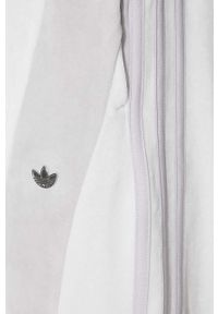 adidas Originals spodnie dresowe kolor szary wzorzyste. Stan: podwyższony. Kolor: szary. Materiał: dresówka #3