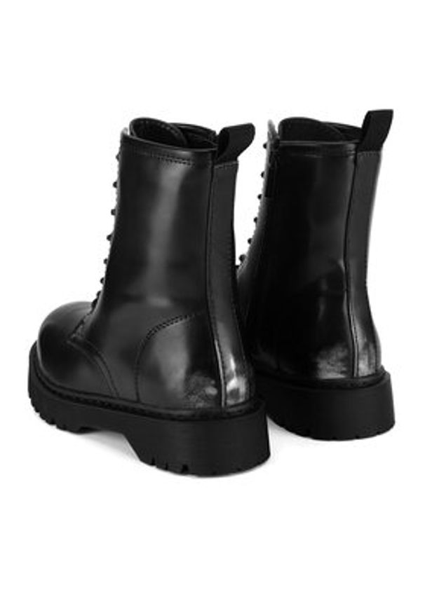 Jenny Fairy Trzewiki HY12659-1 Czarny. Kolor: czarny. Materiał: skóra