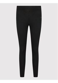 4f - 4F Legginsy H4L22-LEG350 Czarny Slim Fit. Kolor: czarny. Materiał: bawełna #3