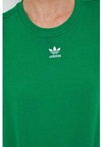 adidas Originals t-shirt bawełniany kolor zielony. Kolor: zielony. Materiał: bawełna. Styl: klasyczny #4