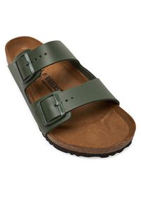 Birkenstock Klapki Arizona 1029165 Zielony. Kolor: zielony. Materiał: skóra #5