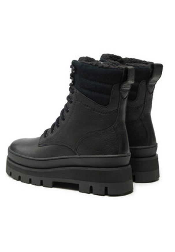 Clarks Botki Orianna 2 Hike 26178880 Czarny. Kolor: czarny. Materiał: skóra