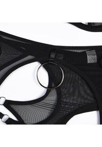 Intica - Komplet bielizny z wycięciami na romantyczne wieczory Alison. Kolor: żółty. Materiał: tkanina, materiał #3