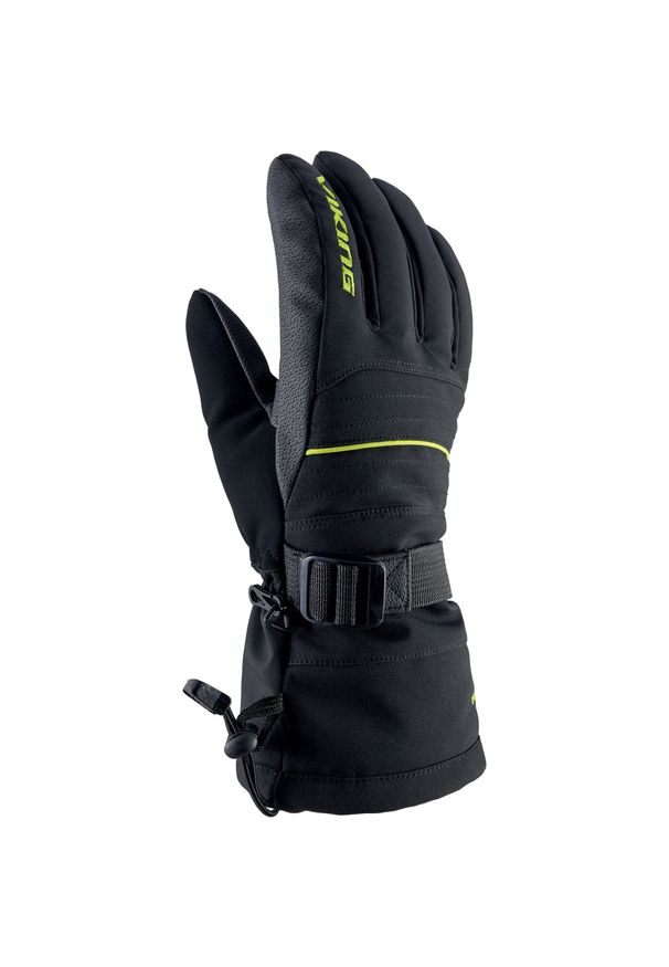 Rękawice narciarskie Viking Bormio Freeride. Kolor: żółty, wielokolorowy, czarny. Sezon: zima. Sport: narciarstwo