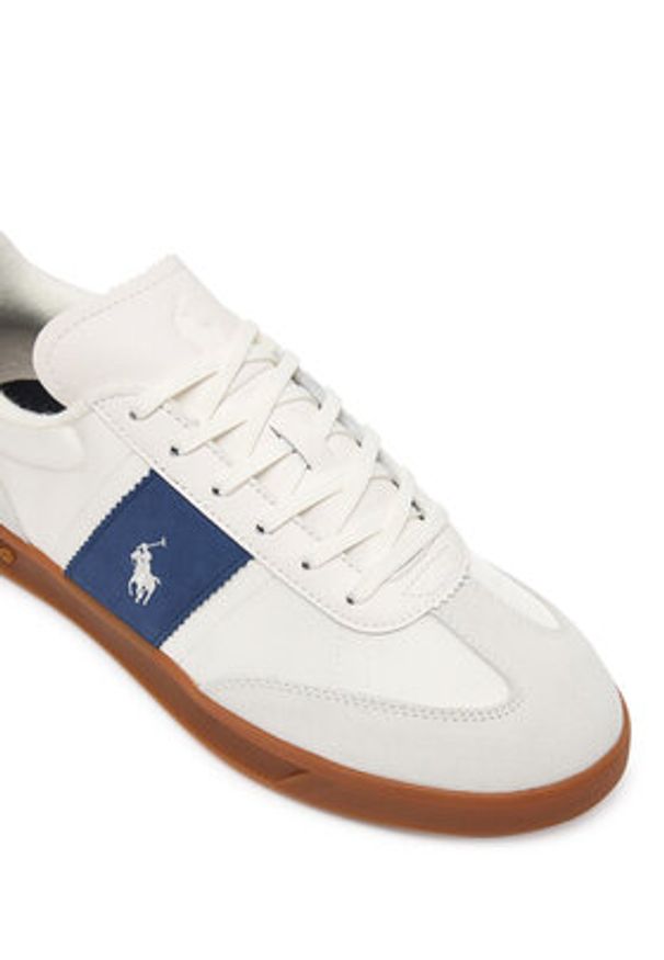 Polo Ralph Lauren Sneakersy 809P01616002 Biały. Kolor: biały. Materiał: skóra